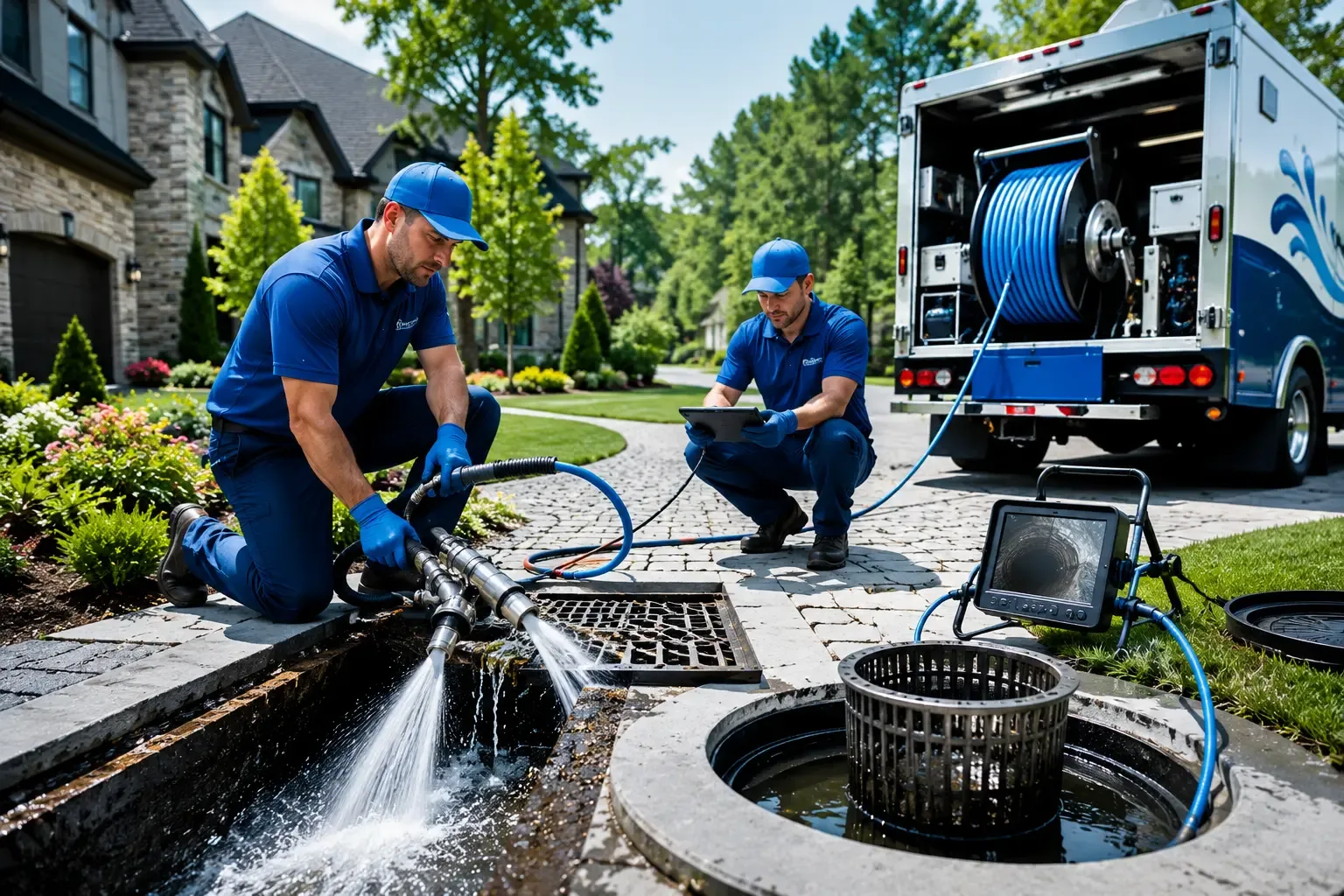 Local outdoor drain cleaning professionals in Miller City, IL